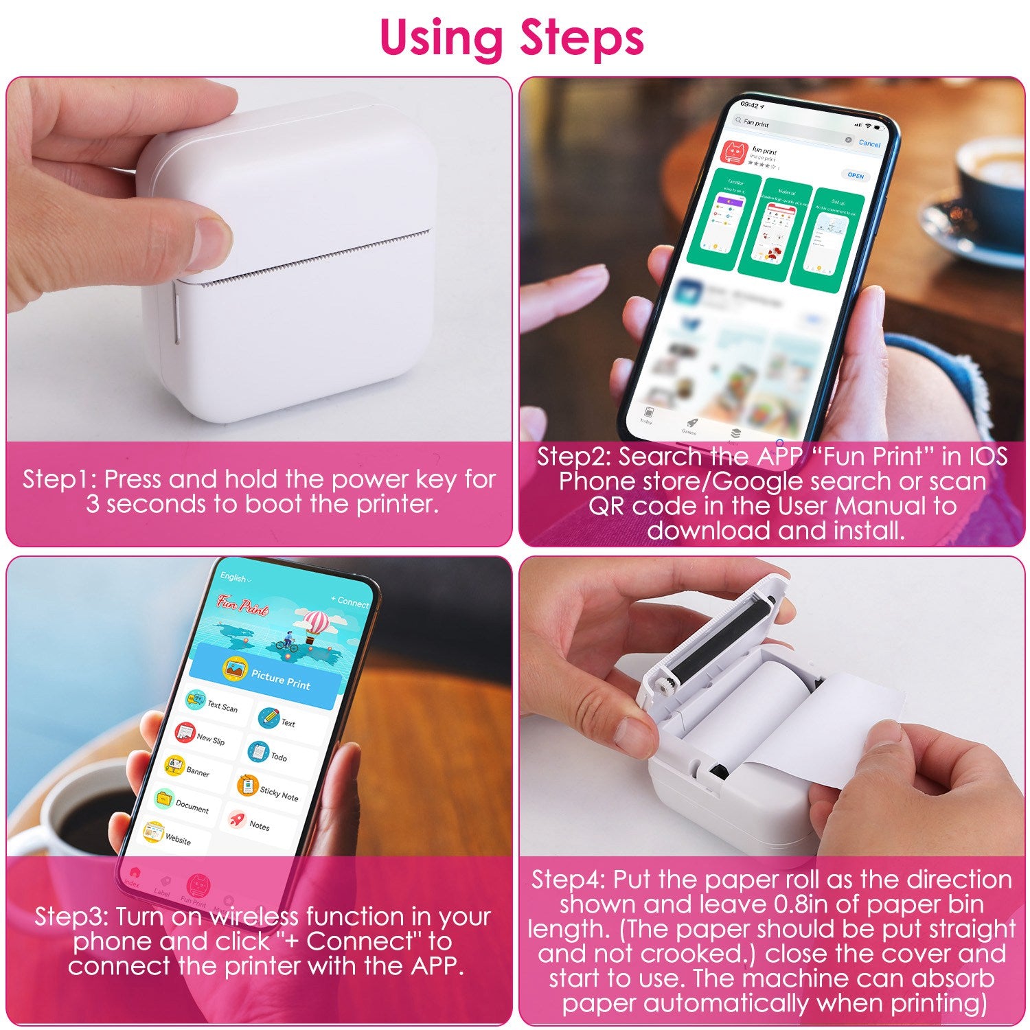 Mini Printer - Printer Paper &