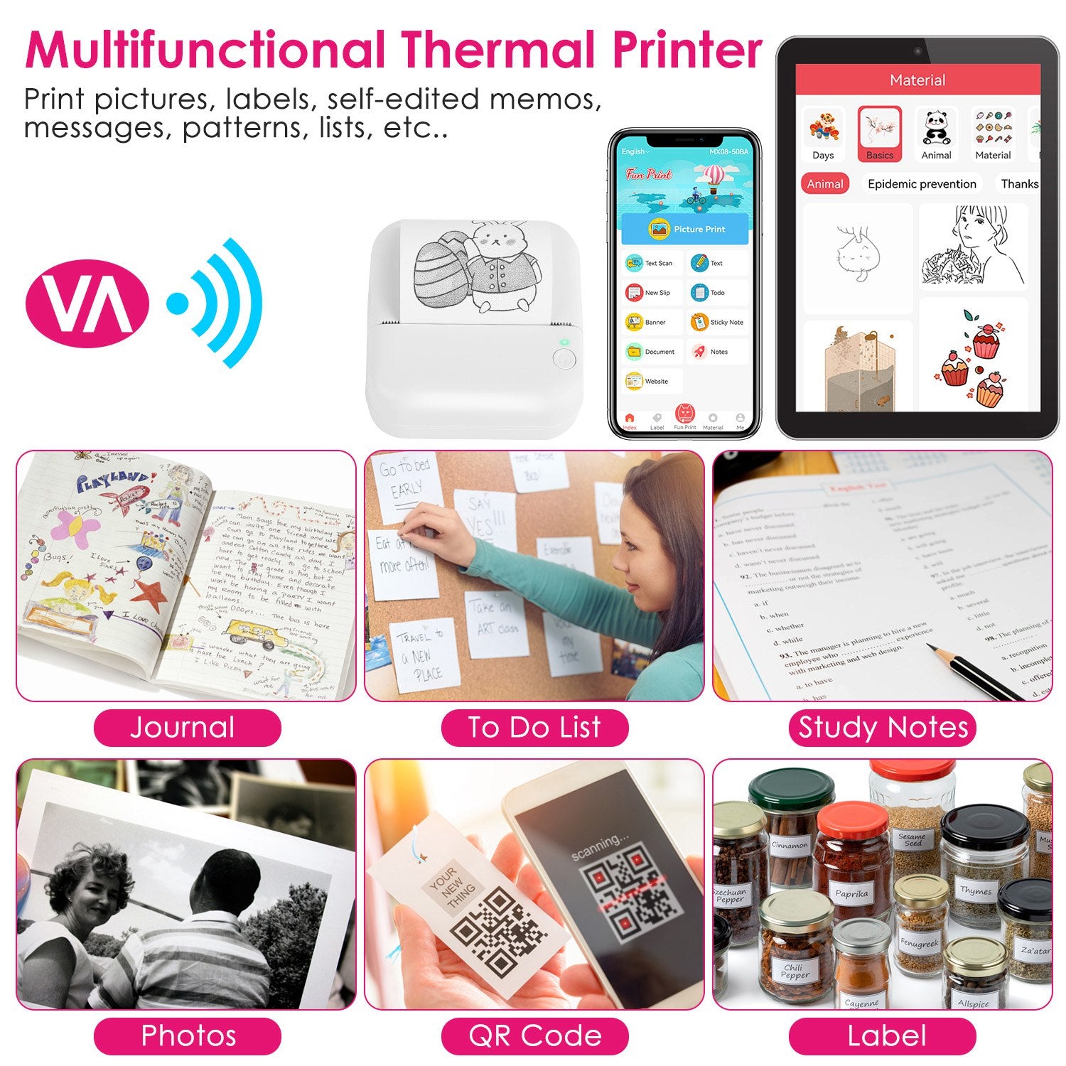Mini Printer - Printer Paper &