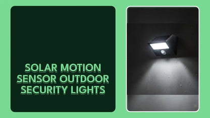 Solar Motion Sensor Outdoor Security Lights by@Outfy