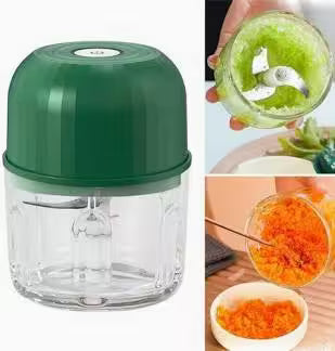 Portable Mini Food Chopper – Compact Electric Vegetable Chopper